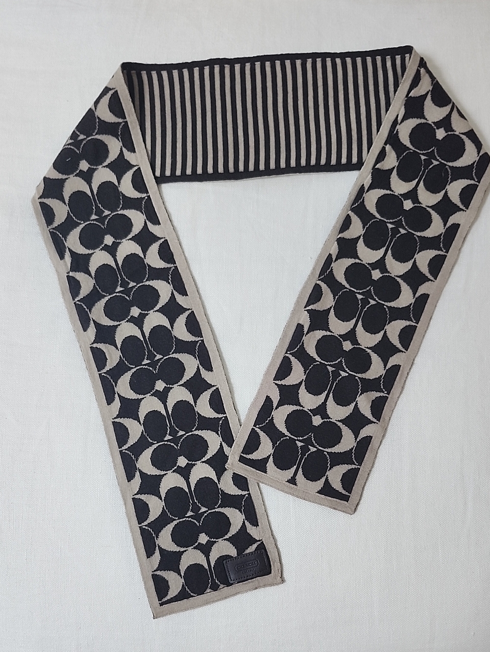 Coach Merino Wool Scarf